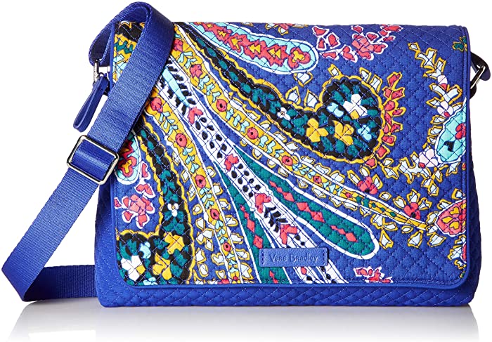 Vera Bradley Microfiber Turnabout Crossbody Purse