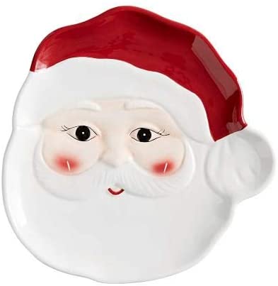 Santa Christmas Plate, Each - Pottery Barn