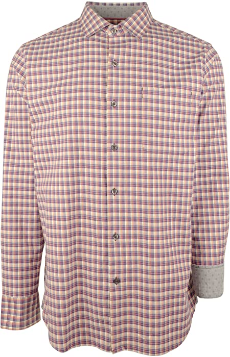 Tommy Bahama Mens Lindy Check Long Sleeve Woven Shirt