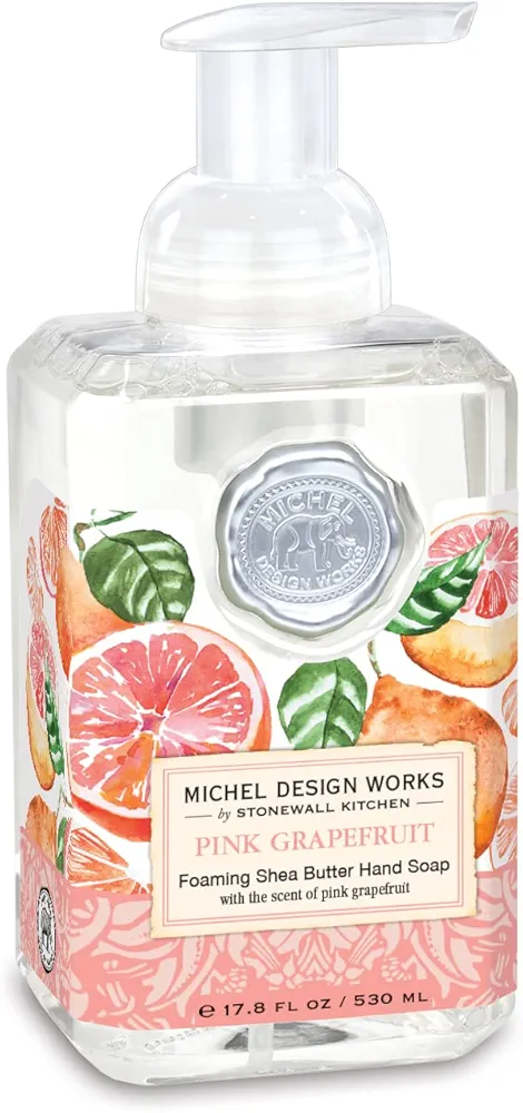 Michel Design Works Foaming Hand Soap, Pink Grapefruit