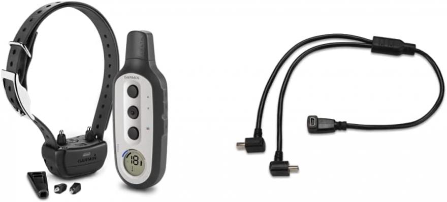 Garmin Delta XC Bundle - Dog Training Device & USB Split Adapter Cable