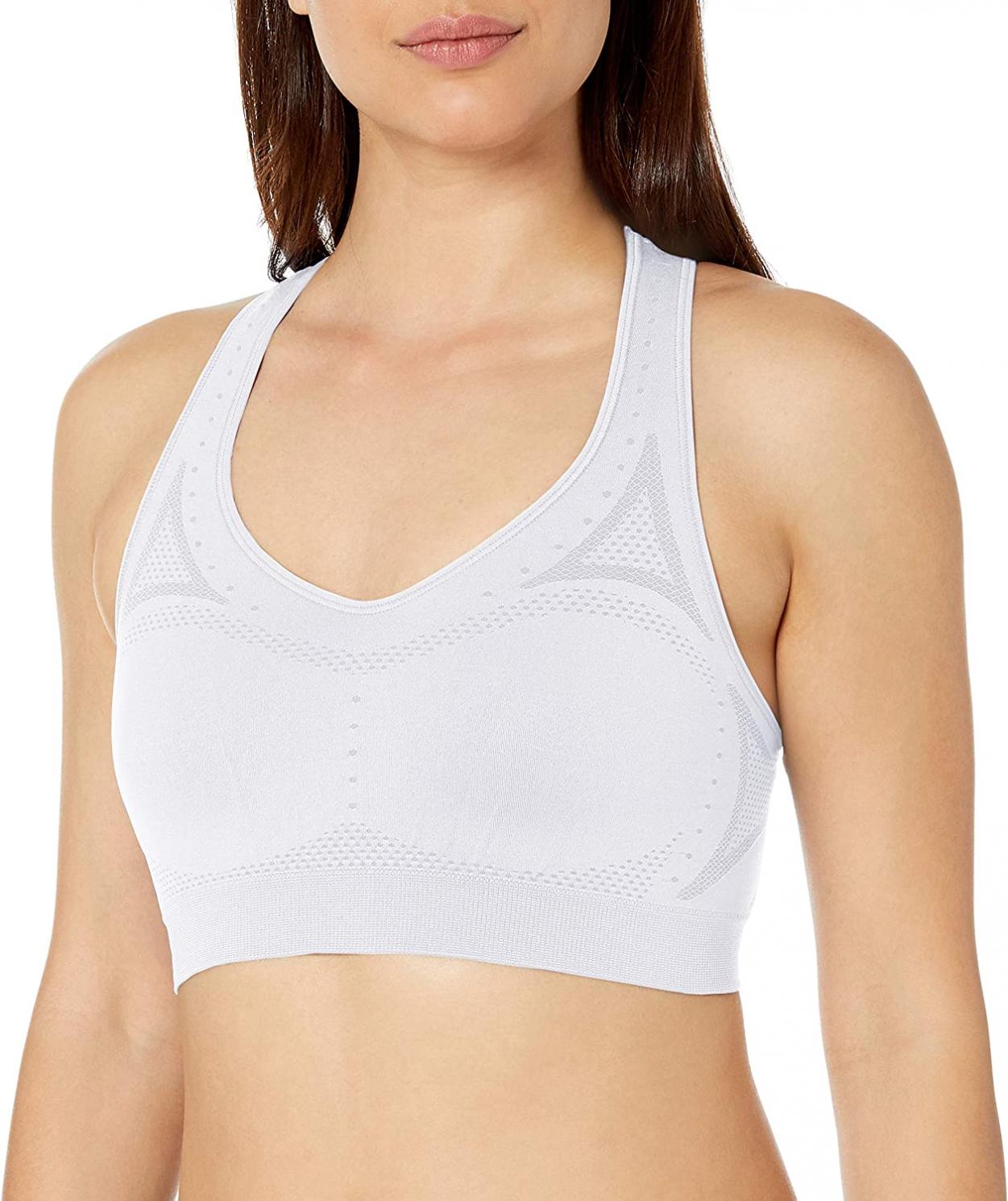 Hanes Women's Seamless Racerback Sports Bra