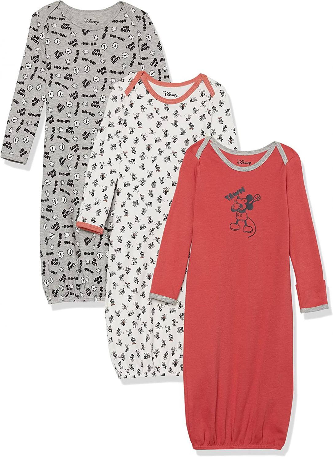 Amazon Essentials Baby Disney | Marvel | Star Wars Sleeper Gowns