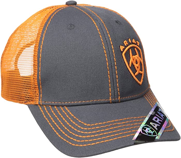 ARIAT Men's Clean Orange Corner Logo