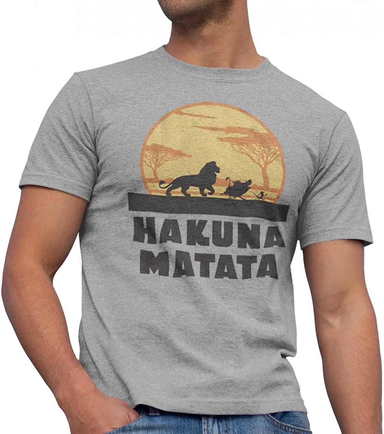 Disney Lion King Hakuna Matata T-Shirt for Adults