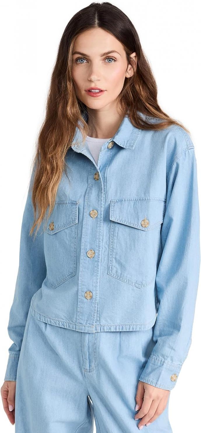 Z SUPPLY Women's Sunseeker Chambray Jacket