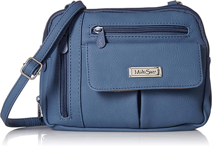 MultiSac Zippy Triple Compartment Crossbody Bag