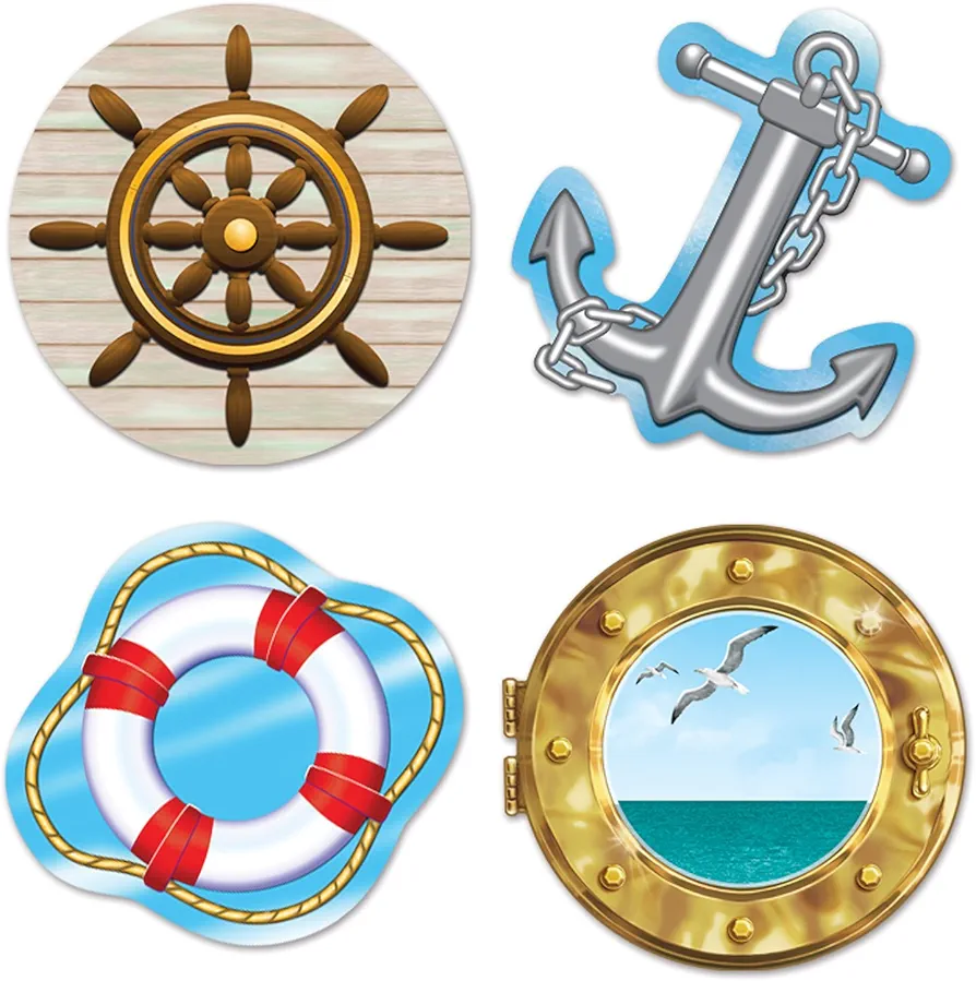 Beistle Nautical Cutouts