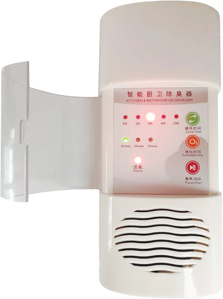 Odor Eliminator Machine for Strong Odor 99% Odor Removal for Home,Air Ionizer Purifier Kitchen,Toilet,Pet Houses,Smoke