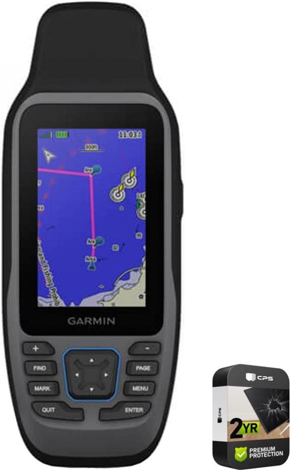 Garmin GPSMAP 79sc Marine Handheld Bundle with Premium 2YR CPS Enhanced Protection Pack(010-02635-02)