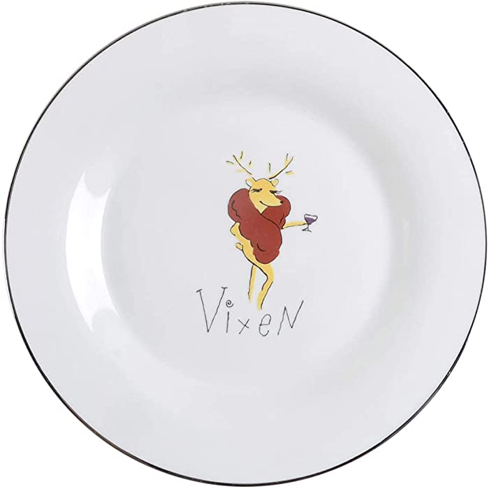 Pottery Barn Reindeer Dinner Plate