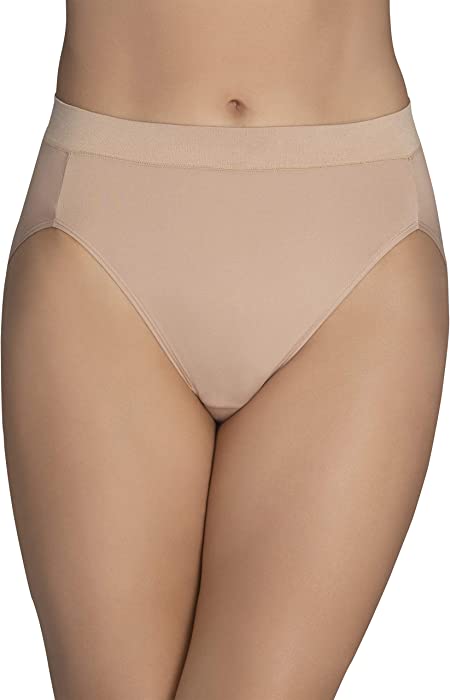 Vanity Fair Women's Beyond Comfort Hi Cut Panties