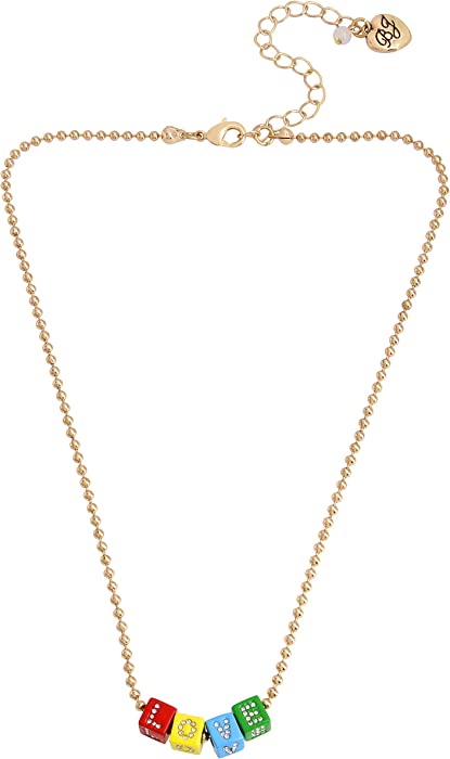 Betsey Johnson LOVE Frontal Necklace