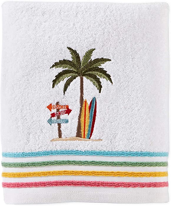 SKL Home by Saturday Knight Ltd. Paradise Beach Bath Towel, White