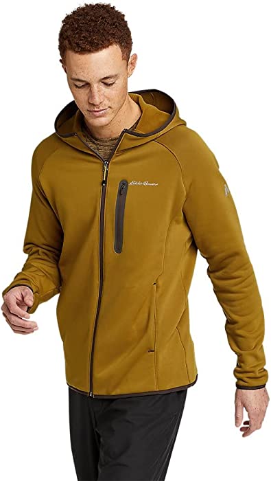 Eddie Bauer Men's Outpace Flex Fleece Full-Zip Hoodie