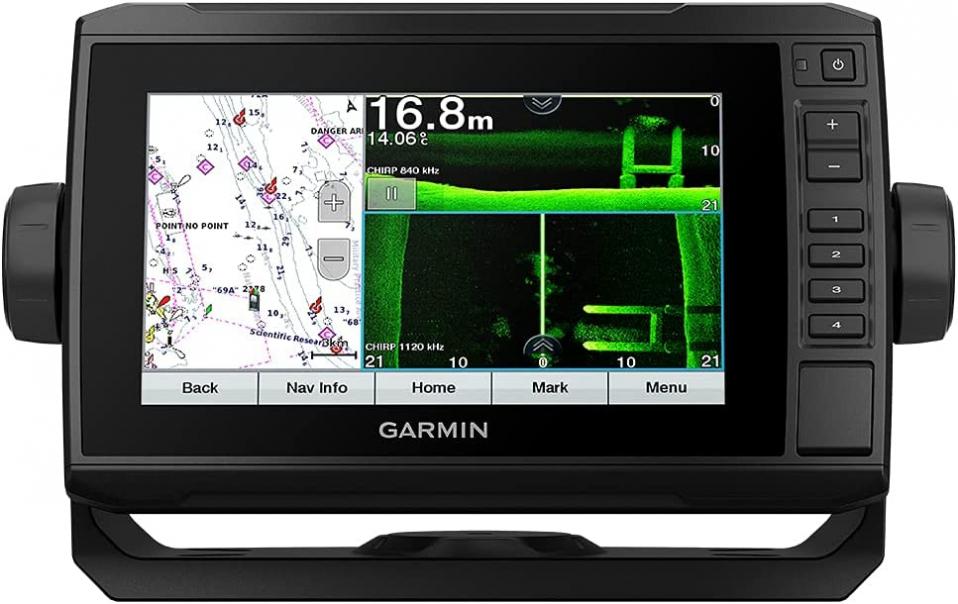 Garmin ECHOMAP UHD 72SV, 7" Keyed-Assist Touchscreen Chartplotter with Worldwide Basemap