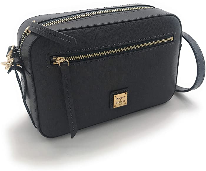 Dooney & Bourke Saffiano Camera Bag (Dark Grey)