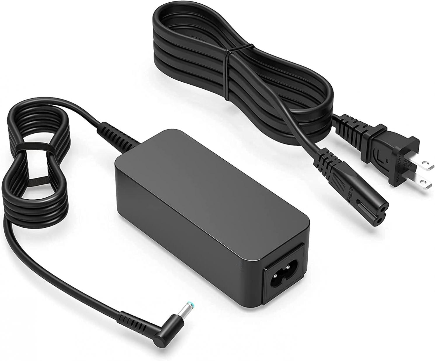 45W Charger Fit for HP 14 14m 14s 14-dk 14s-dk 14-dq 14s-dq 14-dy 14s-fq 14-df 14-dh 14m-dh 14-ax 14-ds 14-fq 14-ck 14-bs 14-dw 14-ce 14-cf 14-ck 14-ak 14-an Laptop Power Supply Adapter