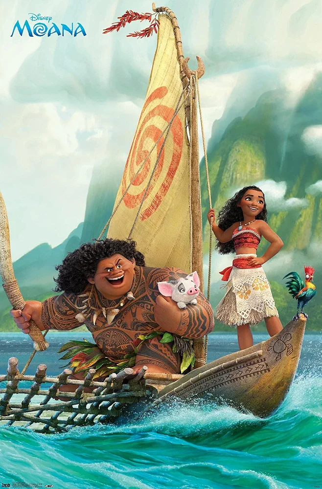 Trends International Moana Group Wall Poster 22.375" x 34"