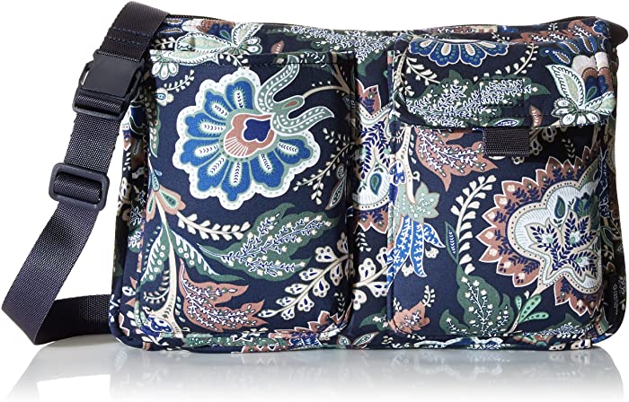 Vera Bradley Cotton Utility Small Crossbody Purse