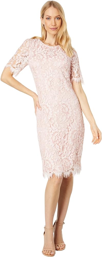 Women's Lace Cutout-Back Bodycon Dress