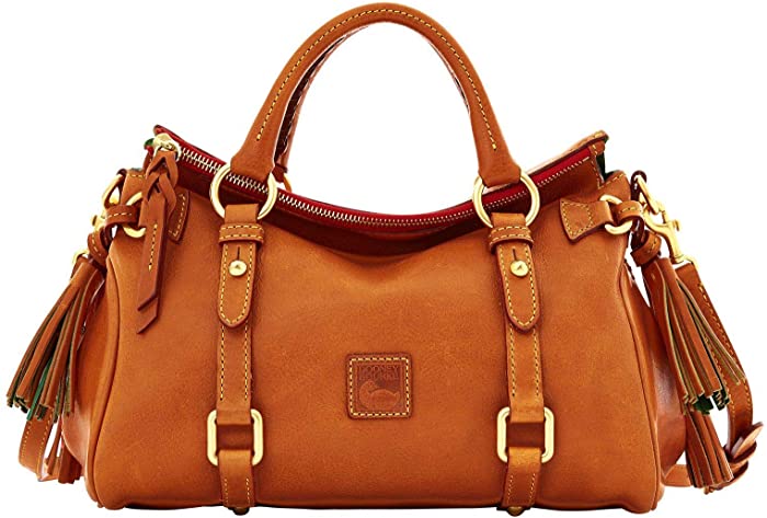 Dooney & Bourke Florentine Vachetta Leather Mini Satchel Natural