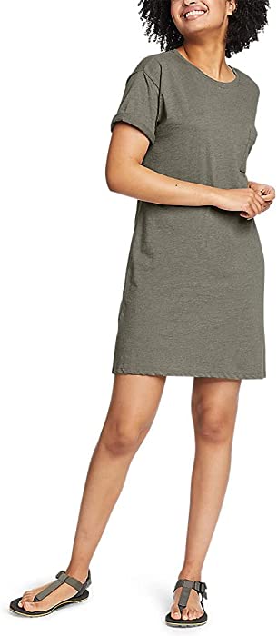 Eddie Bauer Women's Coast and Climb Short-Sleeve T-Shirt Dress