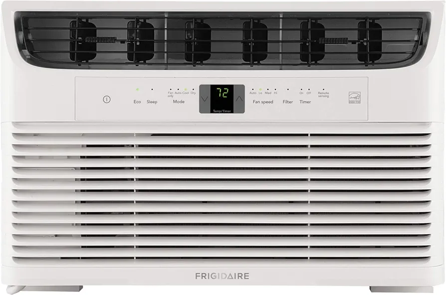 Frigidaire FFRE083WA1 Window-Mounted Room Air Conditioner, 8,000 BTU, White