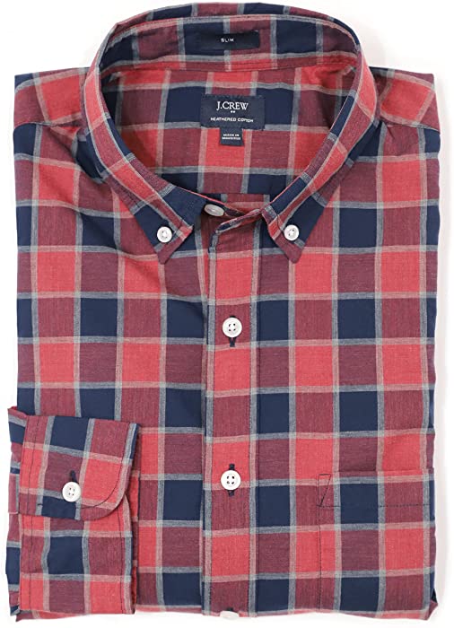 J.Crew Mercantile Men's Slim-fit Long-Sleeve Gingham Shirt