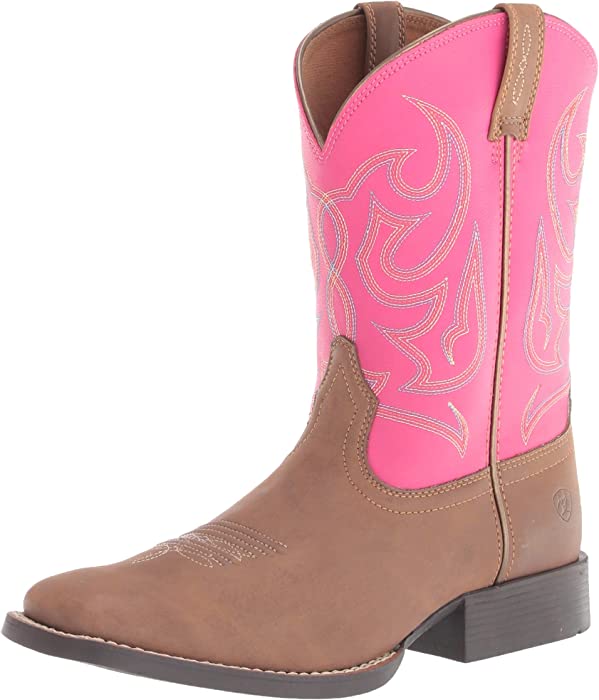 ARIAT Unisex-Child Jr. Champ Western Boot