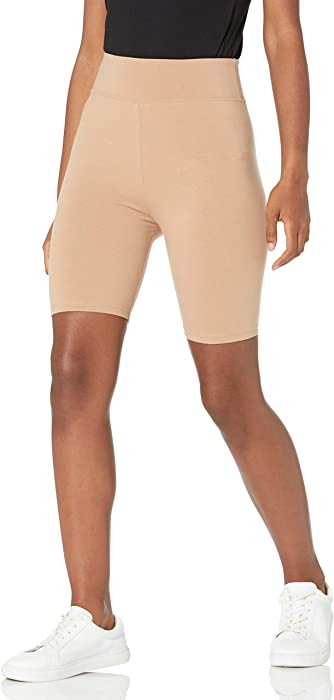 The Drop Women's Jeannie High Rise Mid Length Bike Short