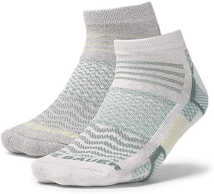 Eddie Bauer Women's Active Pro CoolMax Low Profile Socks - 2 Pack