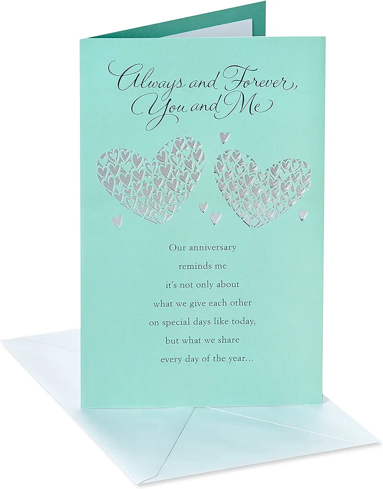 American Greetings Romantic Anniversary Card (Greatest Gift)