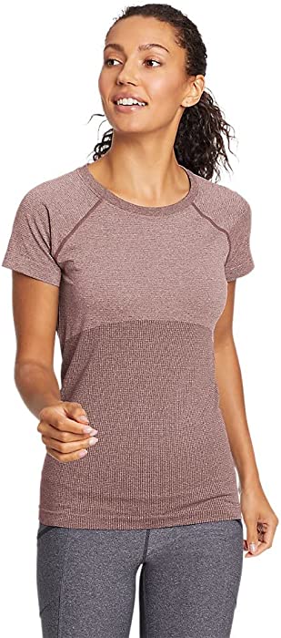 Eddie Bauer Women's Resolution Seamless Short-Sleeve Crew T-Shirt