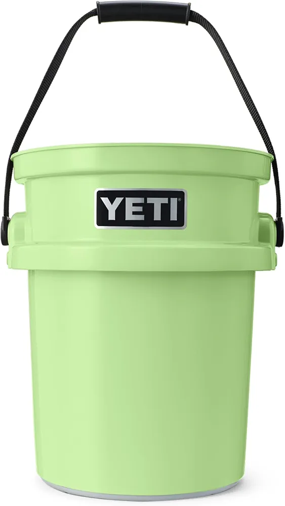 YETI Loadout 5-Gallon Bucket, Impact Resistant Fishing/Utility Bucket, Key Lime