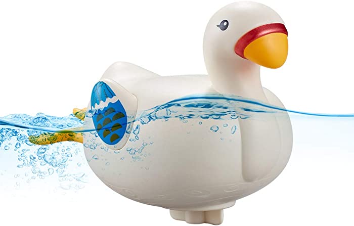 NEXTAKE Wind-up Swimming Swan, Lovely Swan Kids Swimming Cygnet Bath Toy Clockwork Bathtub Toy Floating Water Toy for Boys and Girls