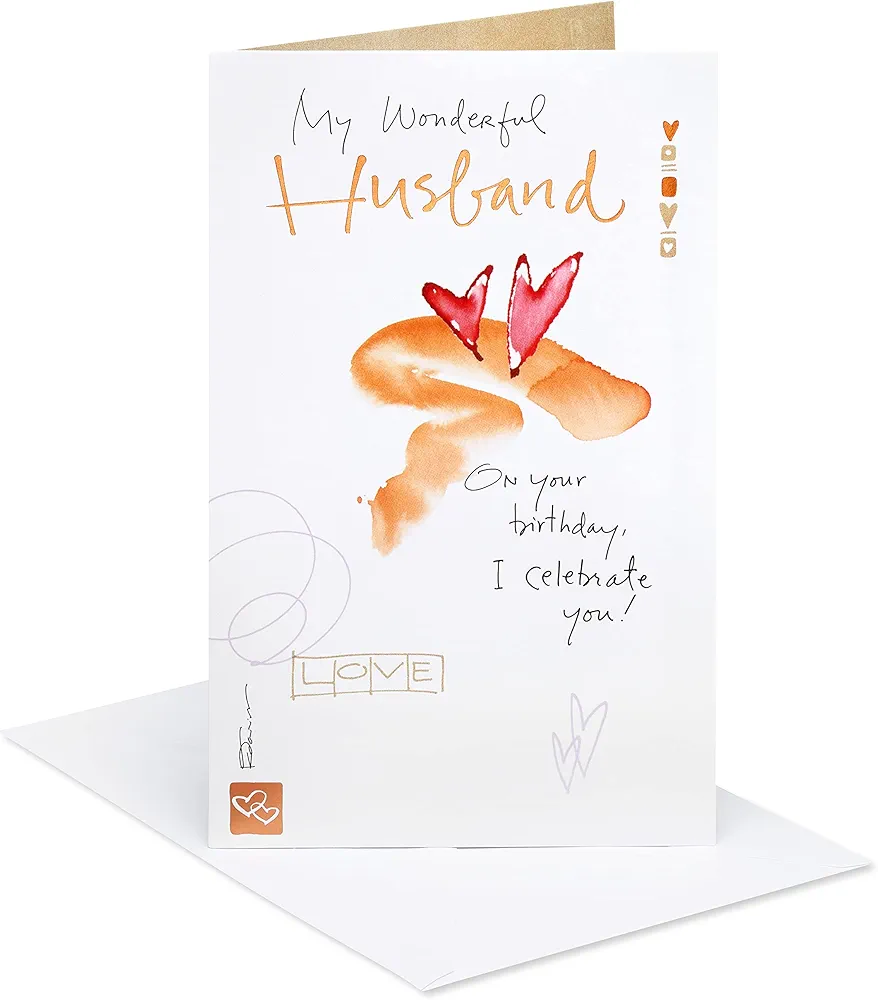 American Greetings Birthday Card for Husband (I Celebrate You)