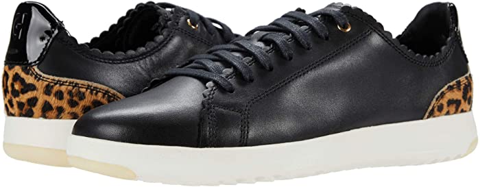 Cole Haan Women's Grandpro Tennis Scalloped Laceup Sneaker