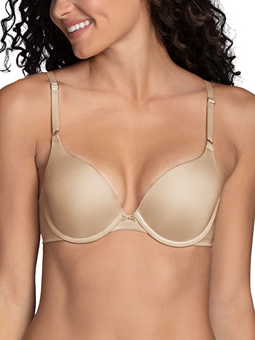 Vanity Fair Women's Ego Boost Add-A-Size Push Up Bra (+1 Cup Size)