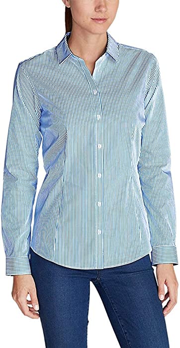 Eddie Bauer womens Wrinkle-free Long-sleeve Shirt