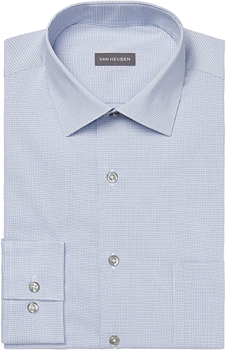 Van Heusen Men's TALL FIT Dress Shirt Stain Shield Stretch (Big and Tall)