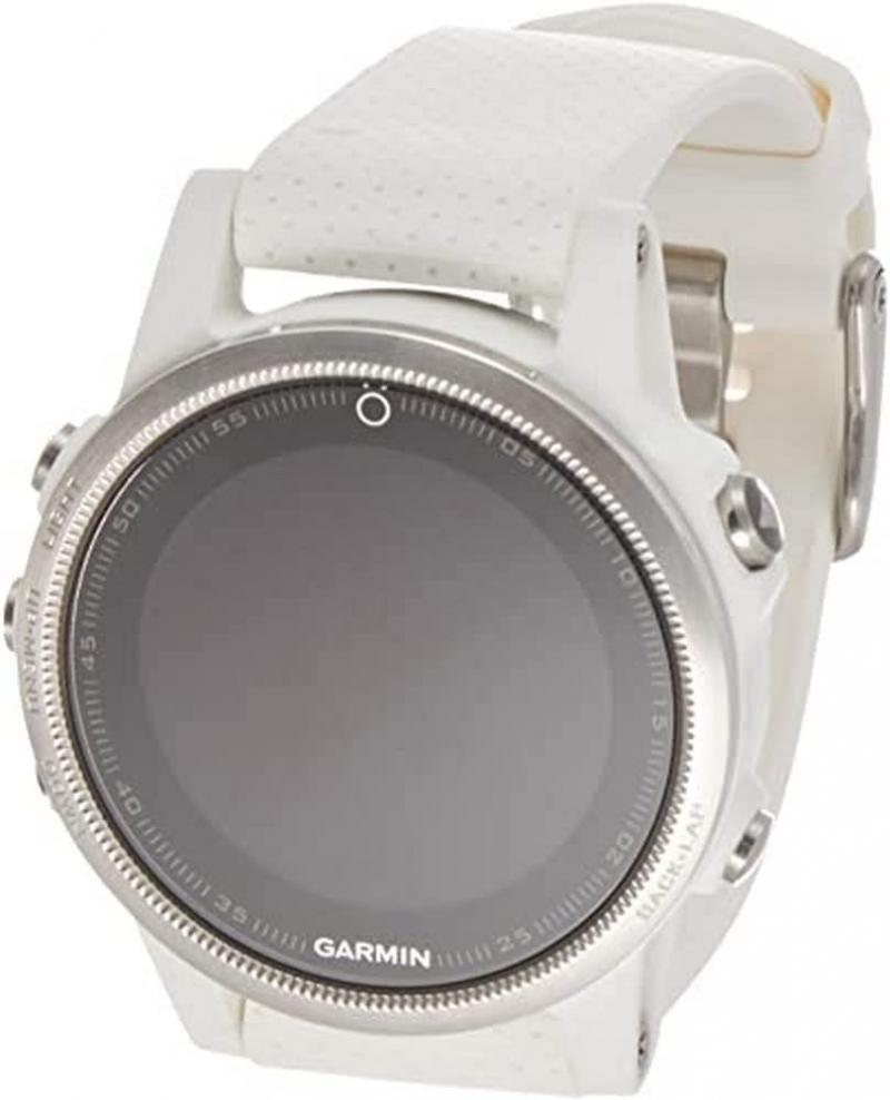 Garmin 010-01685-00 fēnix 5S 42mm Multisport GPS Watch (White with Carrara White Band)