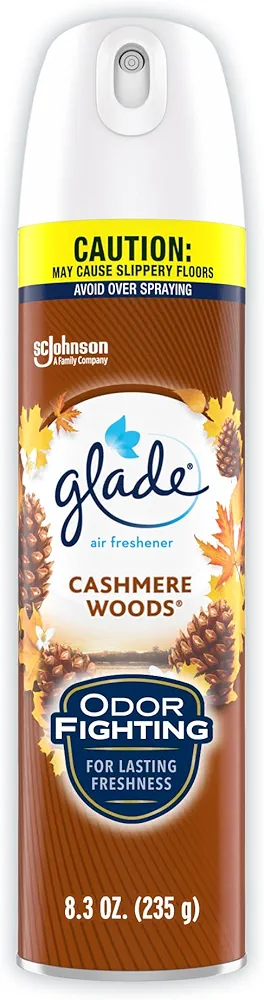 Glade Air Freshener Room Spray, Cashmere Woods, 8.3 oz