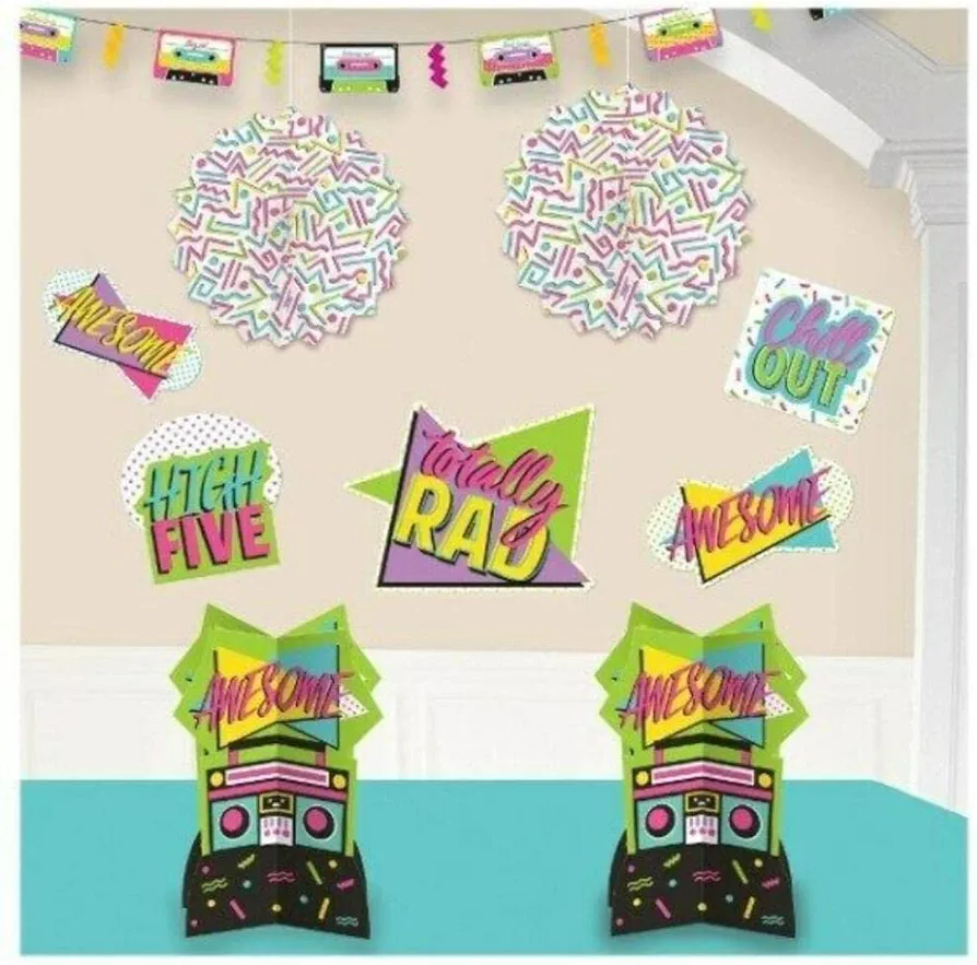 Unique Awesome Party Decorating Kit - All-in-One Ultimate Colorful Celebration Set - Eye-Catching Decor - Perfect for Any Occasion or Theme