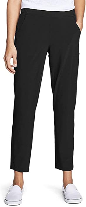 Eddie Bauer Women's Pants Size M Ladies' Departure Ankle Pant Black