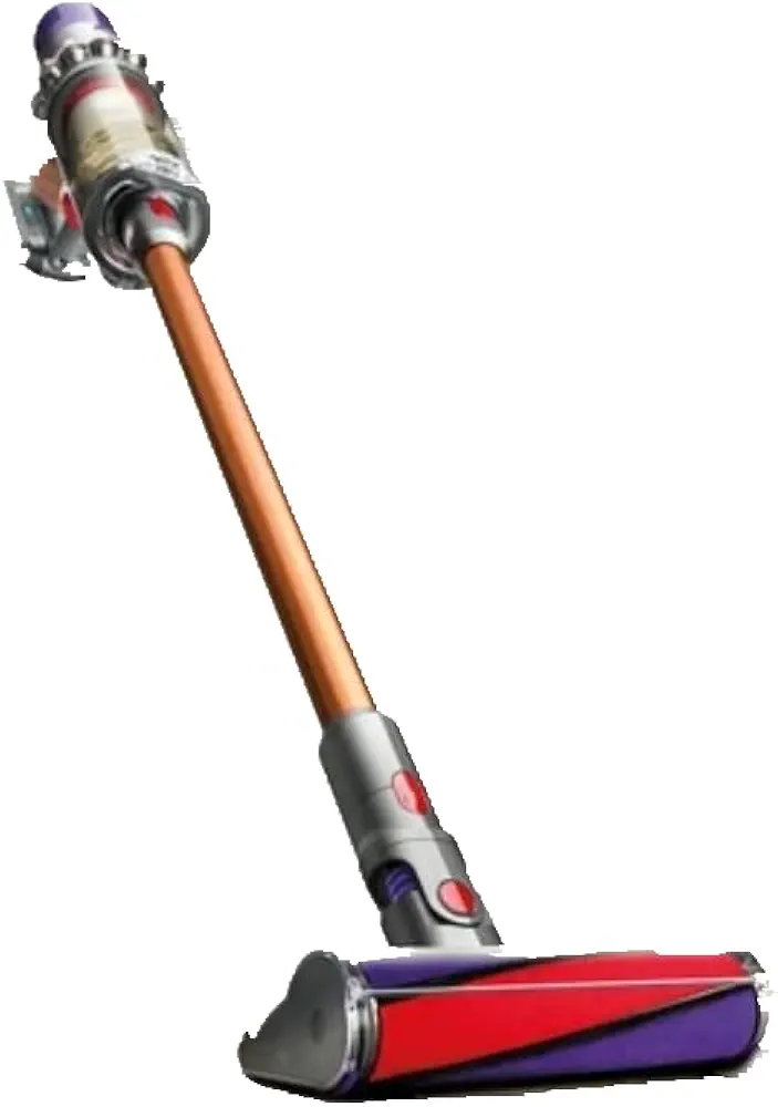 Dyson V10 Cordless Stick Vacuum Cleaner: 14 Cyclones, Fade-Free Power, Whole Machine Filtration, Hygienic Bin Emptying, Wall Mounted, Up to 60 Min Runtime, Copper