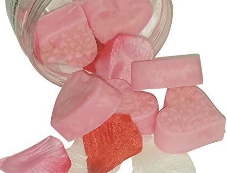 Melting Hearts Skin Softening Slow Melt Bath Melts with Cocoa Butter and Shea Butter, Diva Stuff