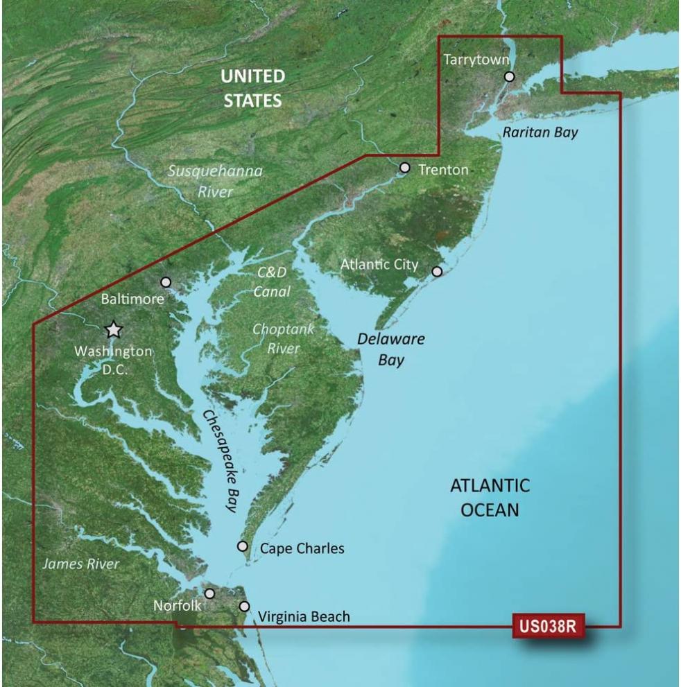 Garmin BlueChart g2 Vision - VUS038R - New York - Chesapeake - microSD/SD (35806)