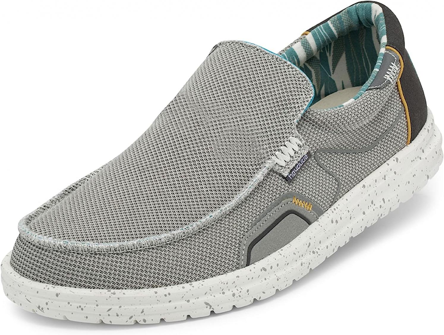 Hey Dude Men's Mikka Hawk Multiple Colors & Sizes| Men’s Loafers | Men’s Slip On Shoes | Comfortable & Lightweight