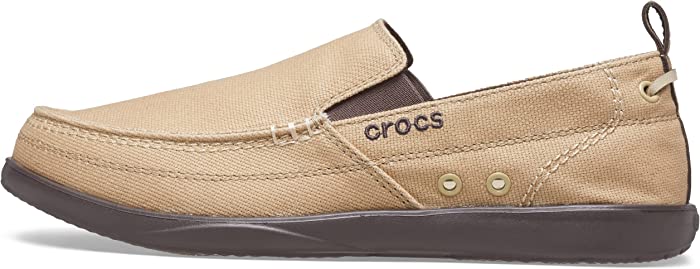 Crocs Men's Walu Slip On Loafer | Casual Men's Loafers | Walking Shoes for Men